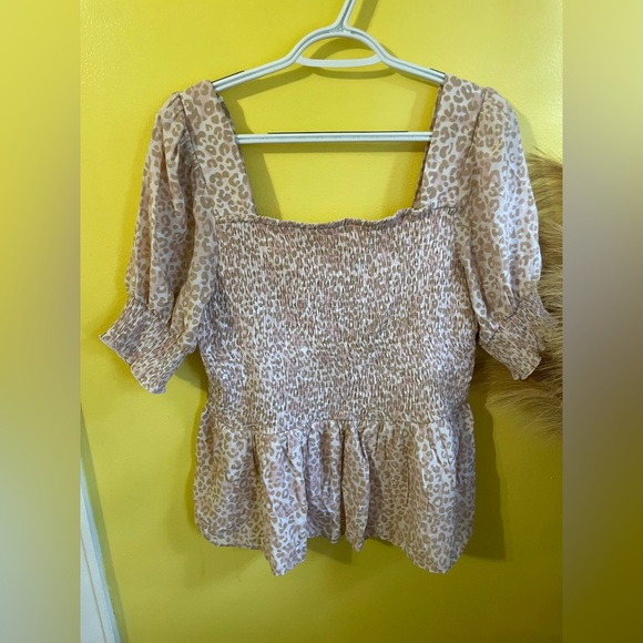 Nine West Beige Textured Top - Picture 1 of 4